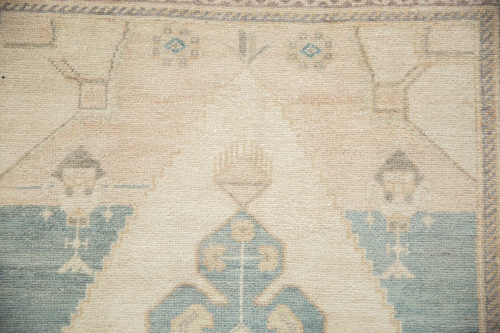 5x9 Vintage Distressed Oushak Carpet