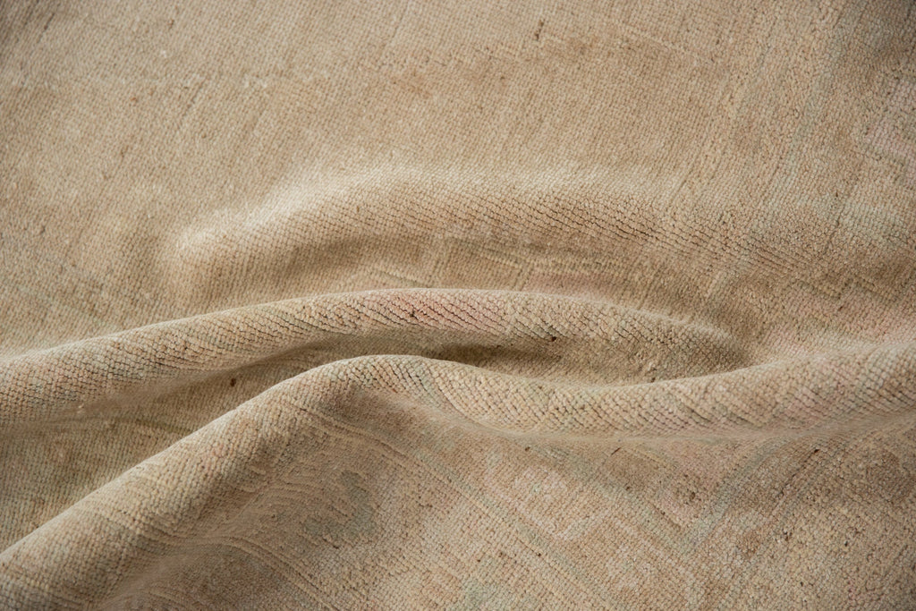 4.5x8 Vintage Distressed Oushak Rug
