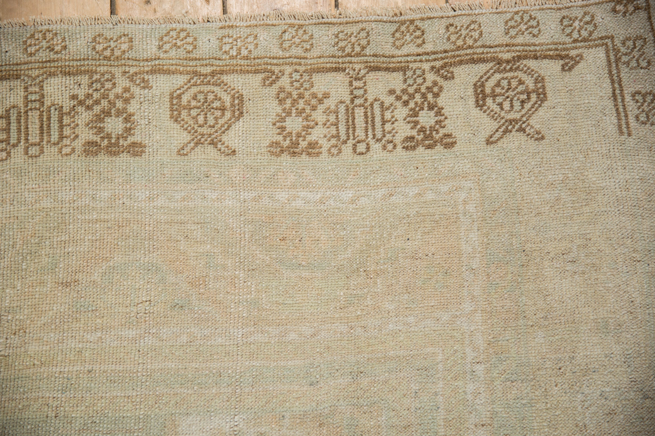 5.5x9 Vintage Distressed Oushak Carpet