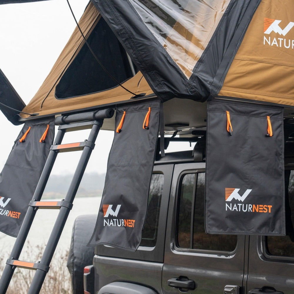 Naturnest Sirius 2 Premium 2XL 3-Person Clamshell Roof Top Tent (SAK91382)