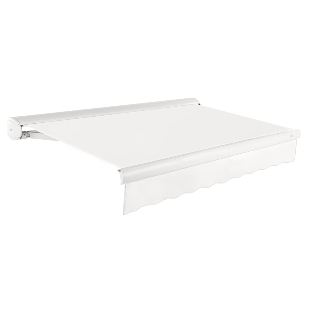 [12x10FT] Awntech Key West Premium Manual Outdoor Retractable Awning [FCM12-SBY] (SAK35497)