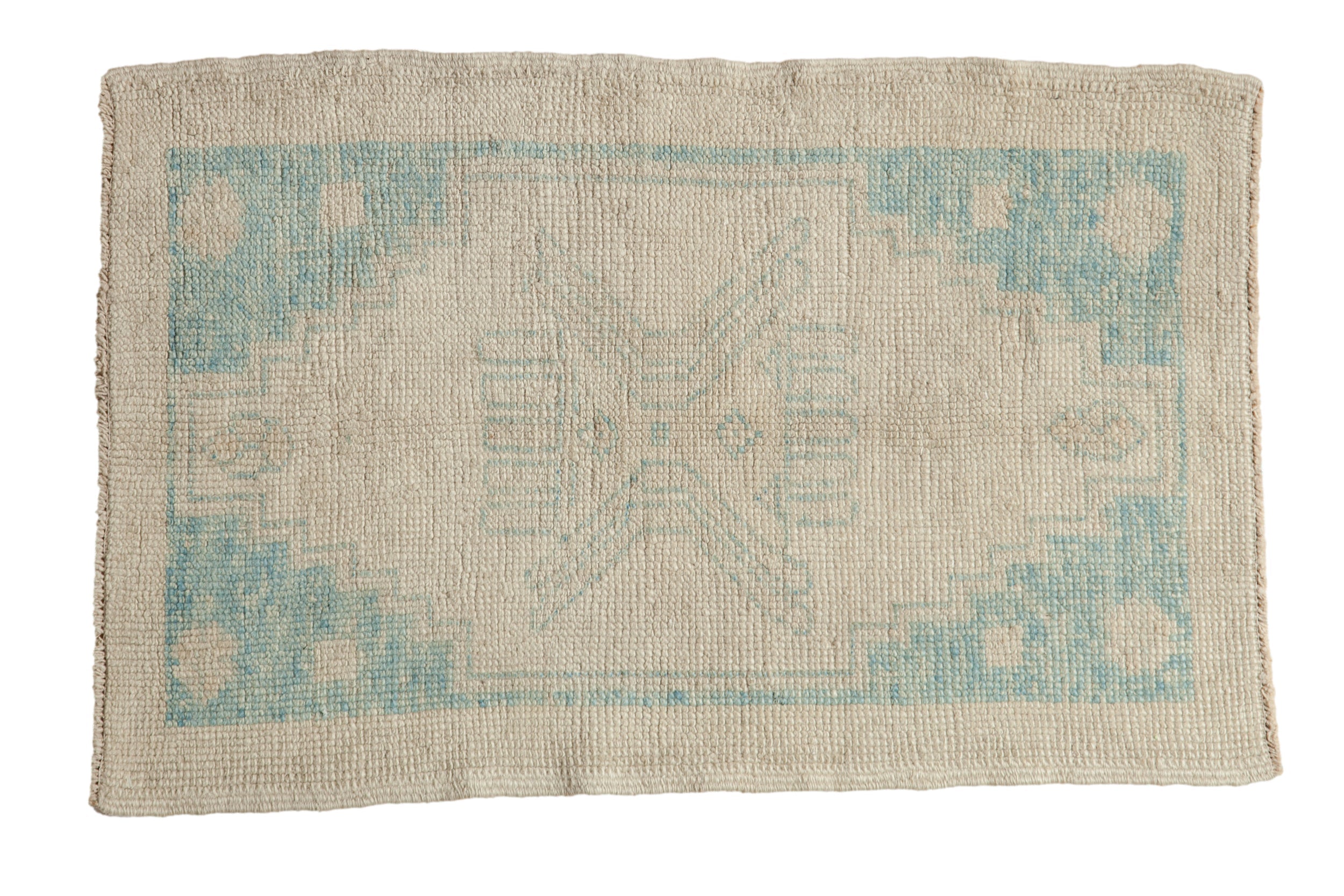 2.5x4 Distressed Oushak Rug