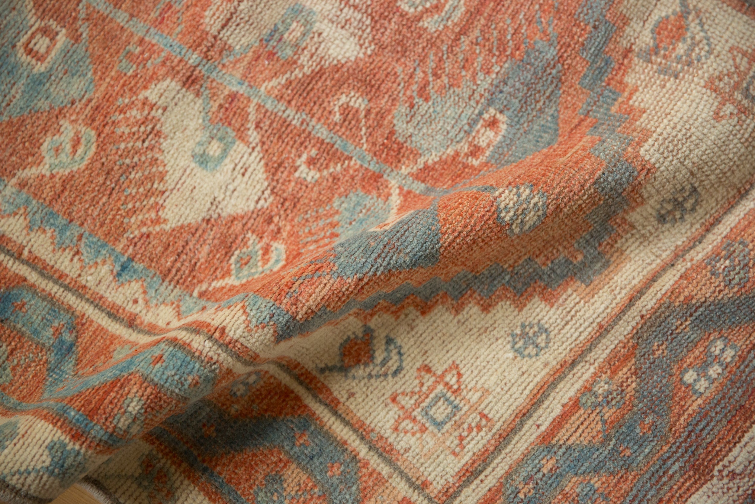 2.5x5 Distressed Oushak Rug Runner