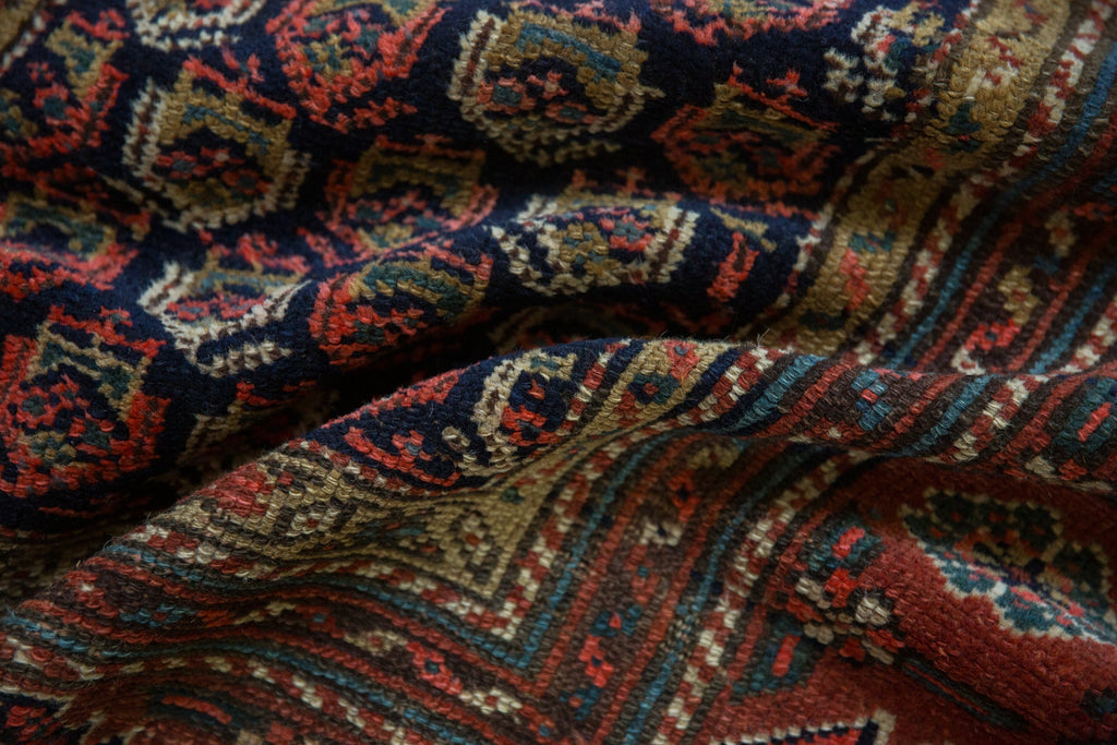 4x6 Antique Kurdish Hamadan Rug