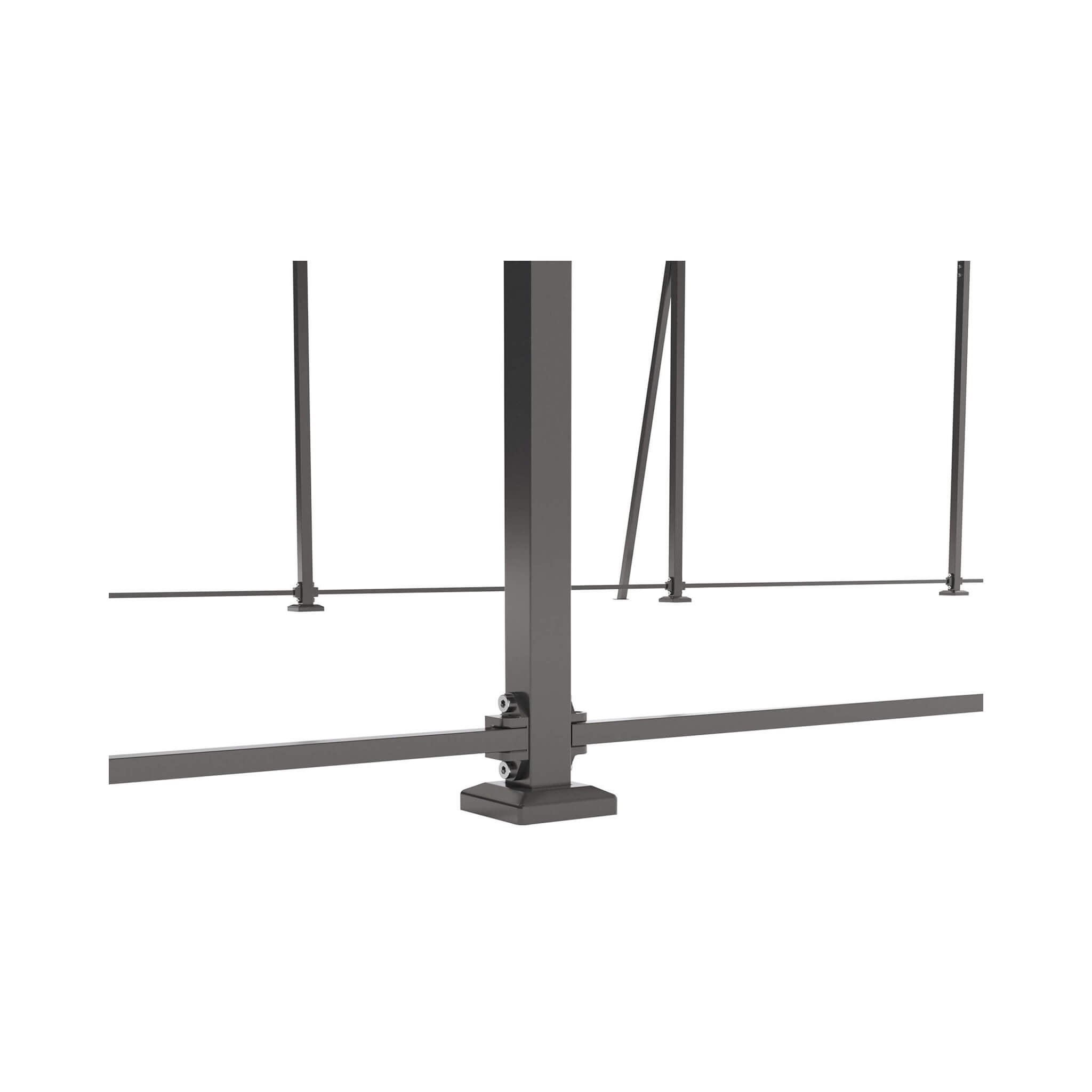 [13X26FT] Heavy-Duty Weather-Resistant Outdoor Carport With Protective Film (SAK82451)
