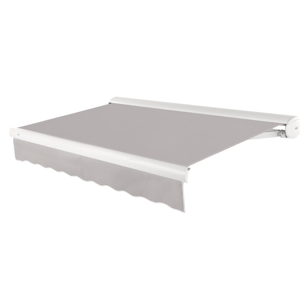[14x10FT] Awntech Key West Premium Electric Outdoor Motorized Retractable Awning [FCL14/FCR14-SBY] (SAK46935)