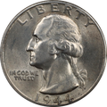 1944 Washington Quarter No Mint Mark About Uncirculated 50