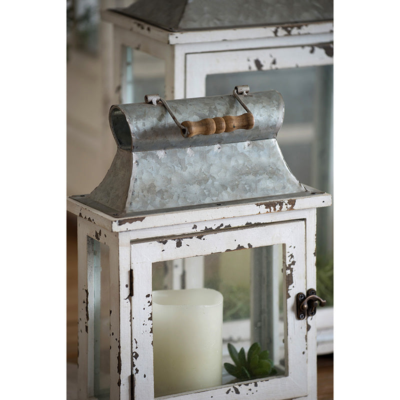 Wooden Candle Lantern Decorative, Hurricane Lantern Holder Decor for Indoor Outdoor, Home Garden Wedding