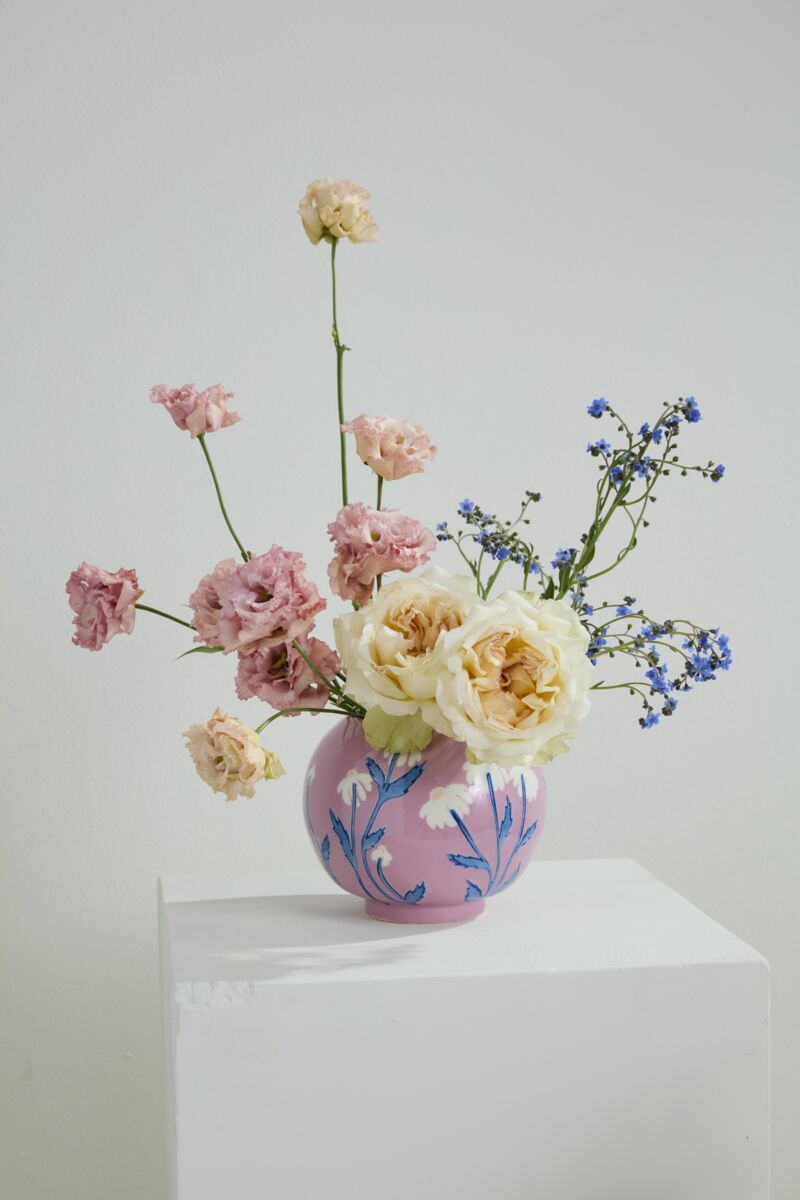 Blushing Bloom Vase