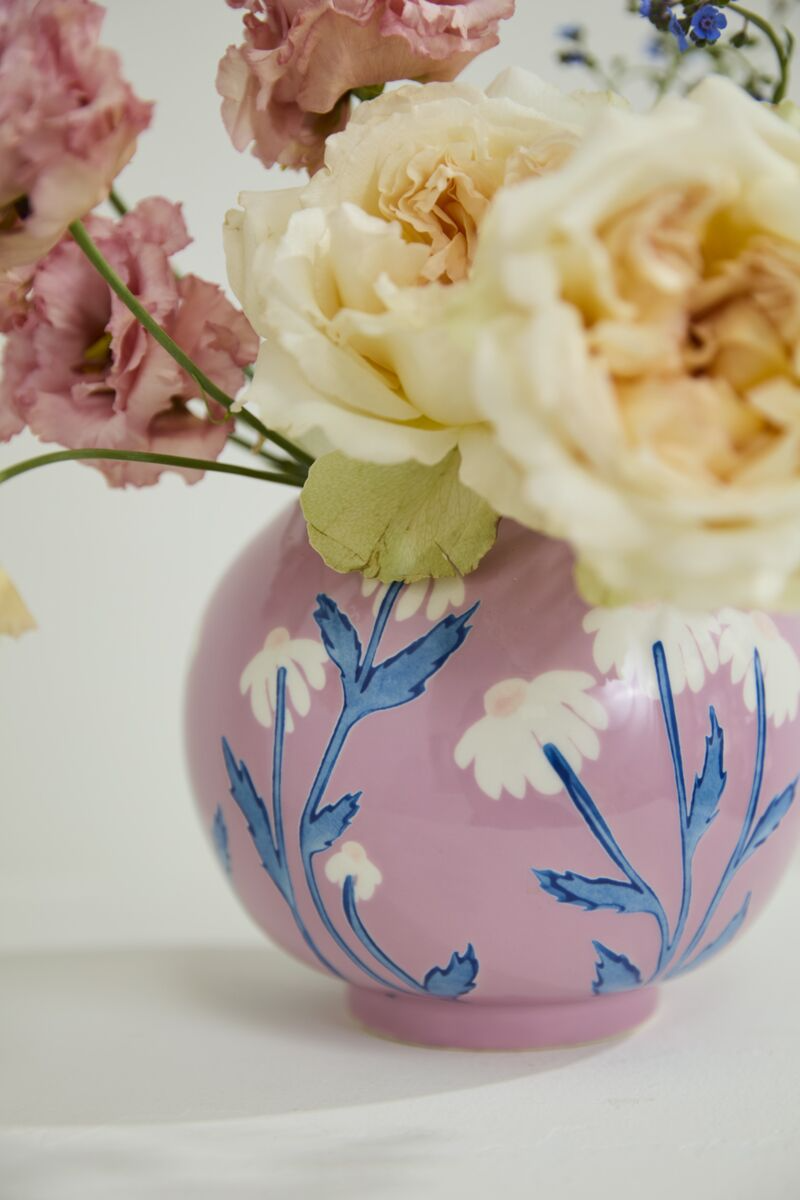 Blushing Bloom Vase