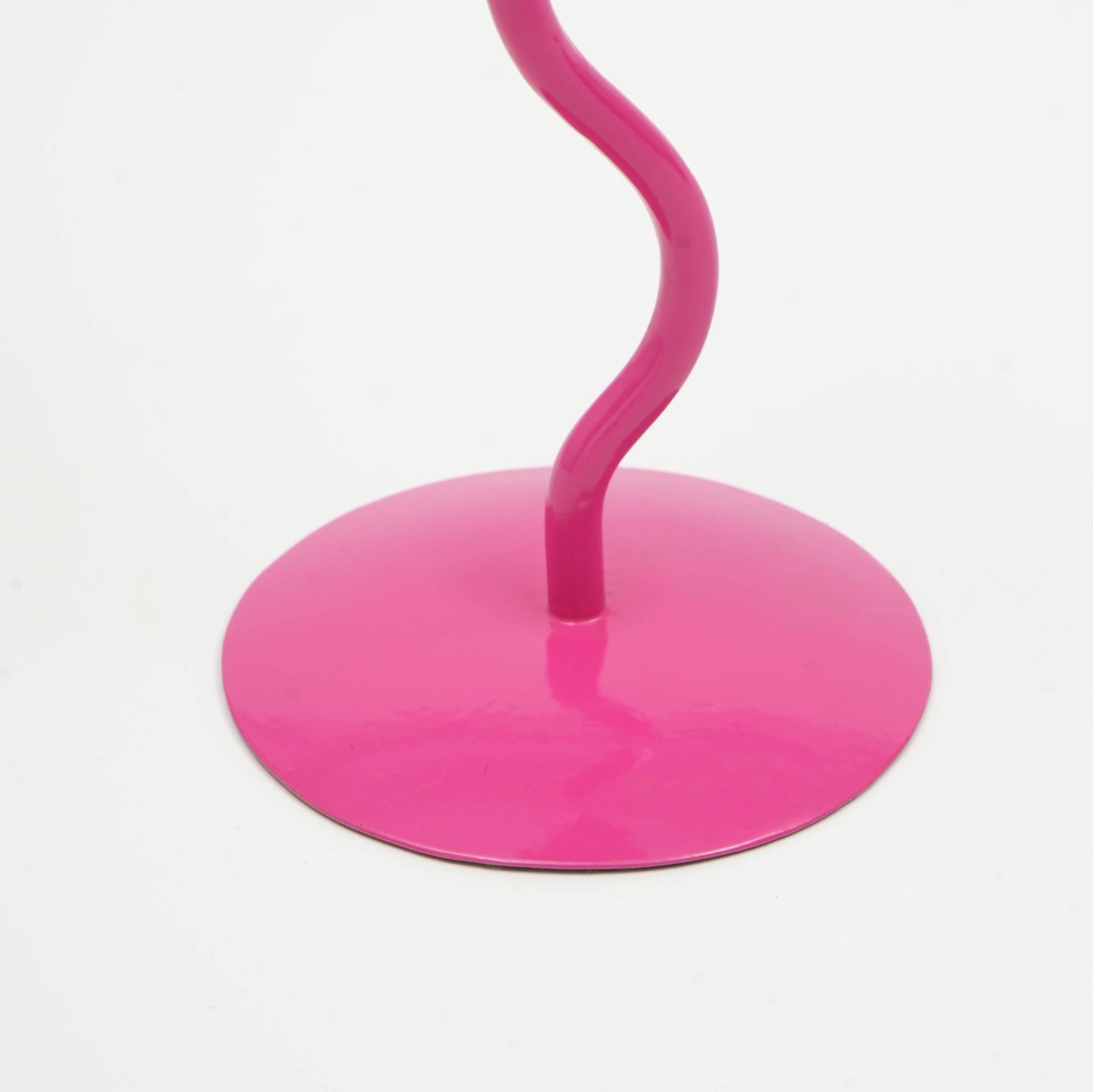 Candle Holder Groovy Glow Pink – 4x10 Inch Home Décor Accent for Elegant Ambiance