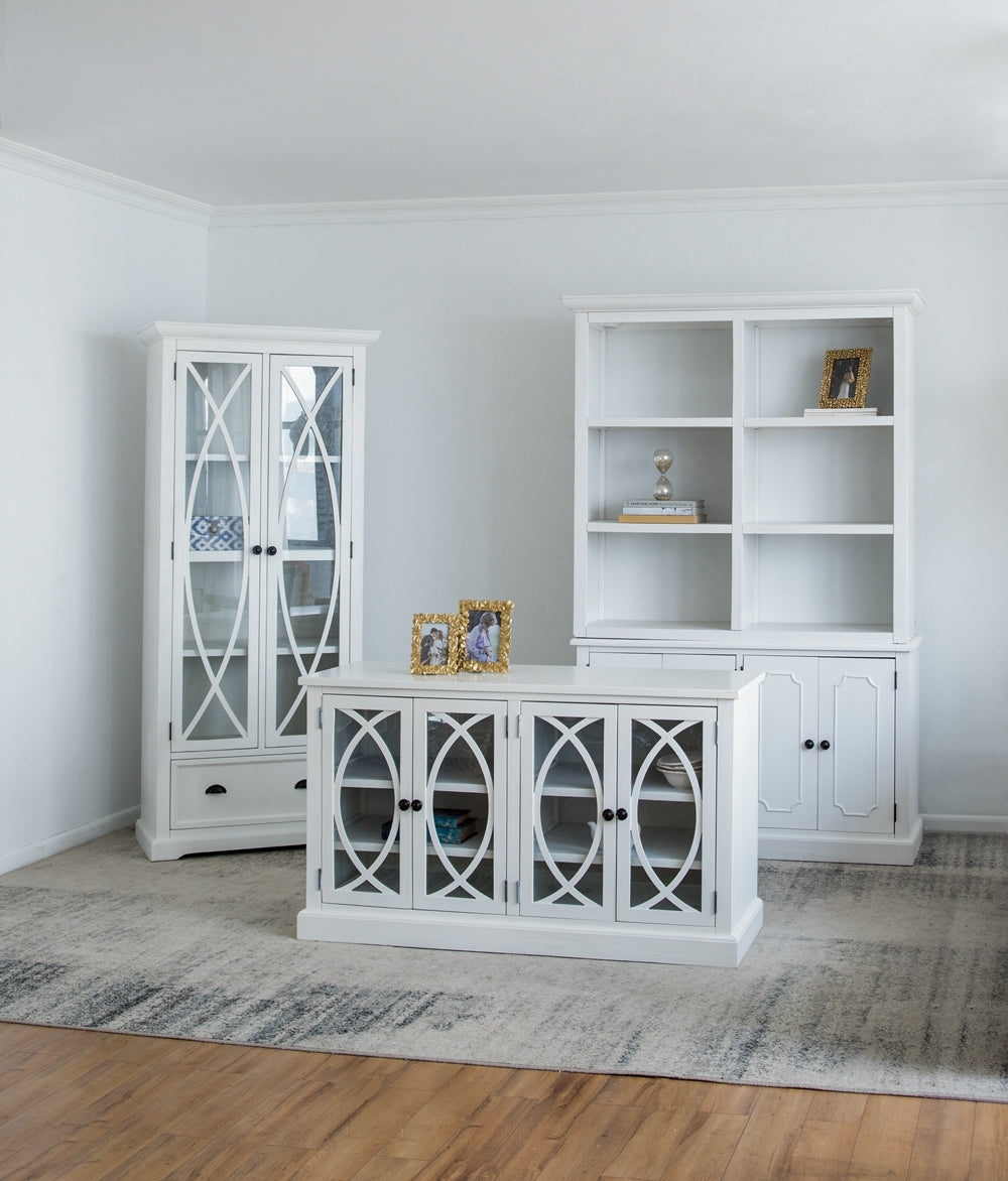 53x19x83" Cabinet White