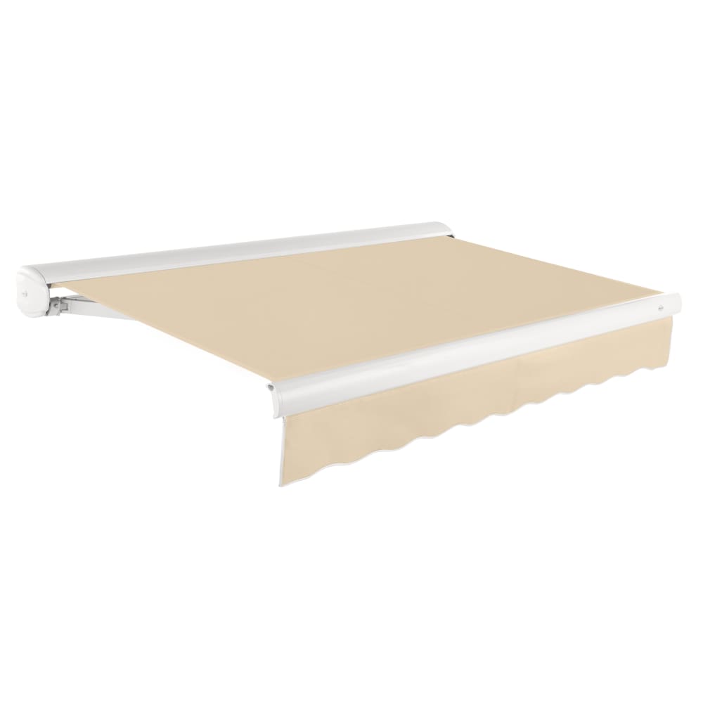 [16x10FT] Awntech Key West Premium Electric Outdoor Motorized Retractable Awning [FCL16/FCR16-SBY] (SAK81742)