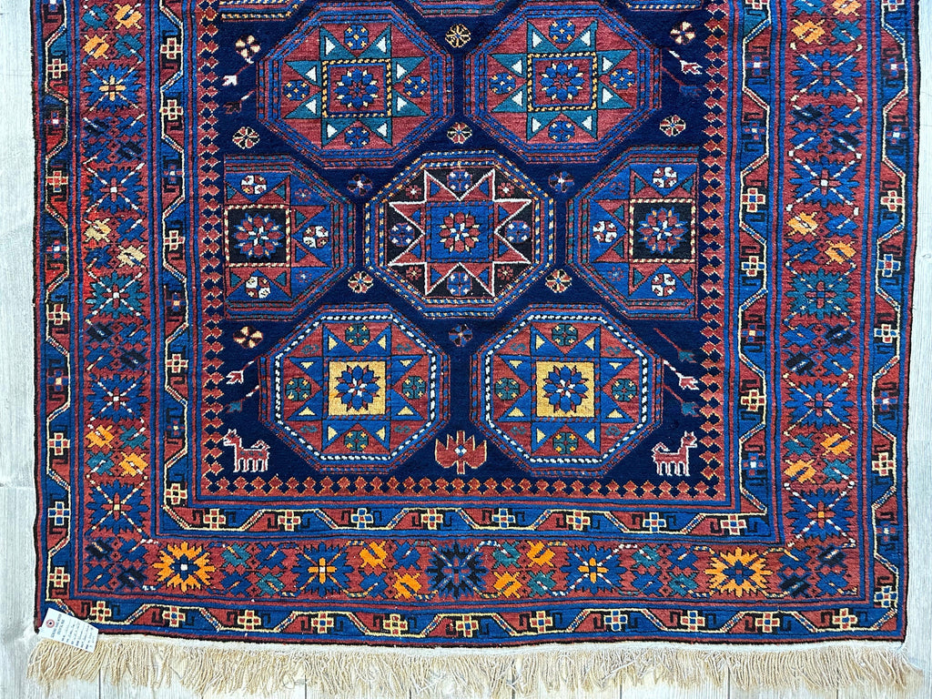 1880's Antique Shirvan 5x10 Area Rug