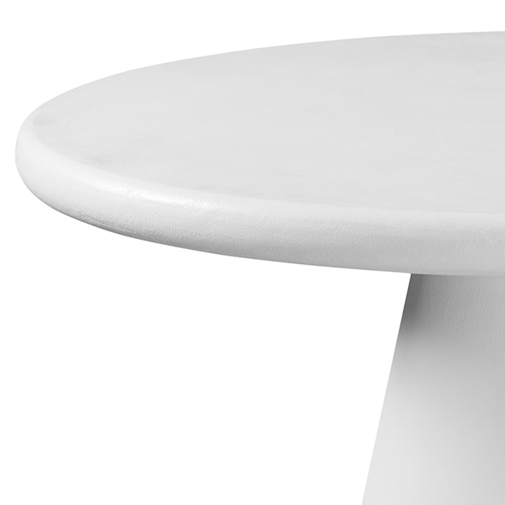 Classic Round Dining Table in White