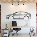 2020 Model X Performance Metal Car Wall Art - MT0715