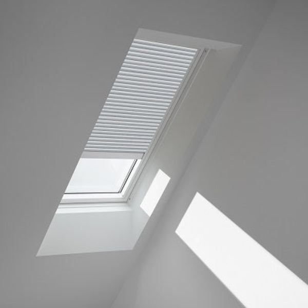 VELUX Fixed Deck Mount Skylight - White Solar Powered Shade