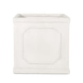 17.75 x 18.50 Antique White MGO Planter