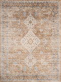 Noble GC_GEN7004 Rust 7 ft. 10 in. x 10 ft. 3 in. Area Rug