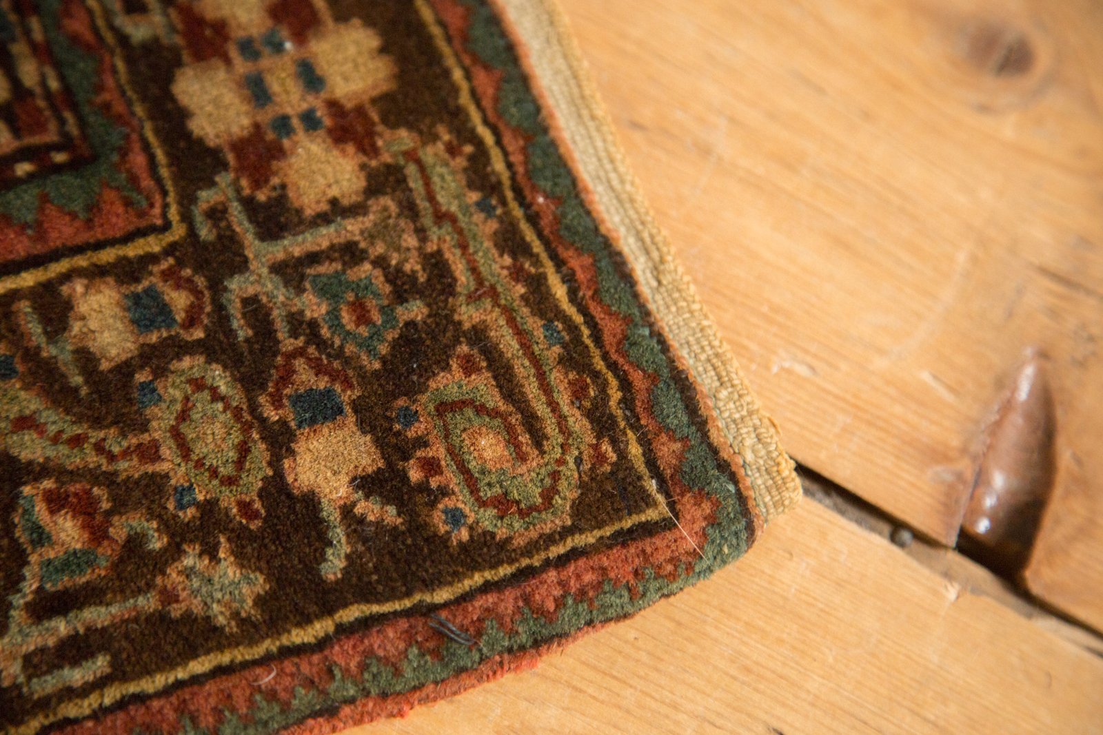 2x2 Vintage Josan Sarouk Square Rug Mat