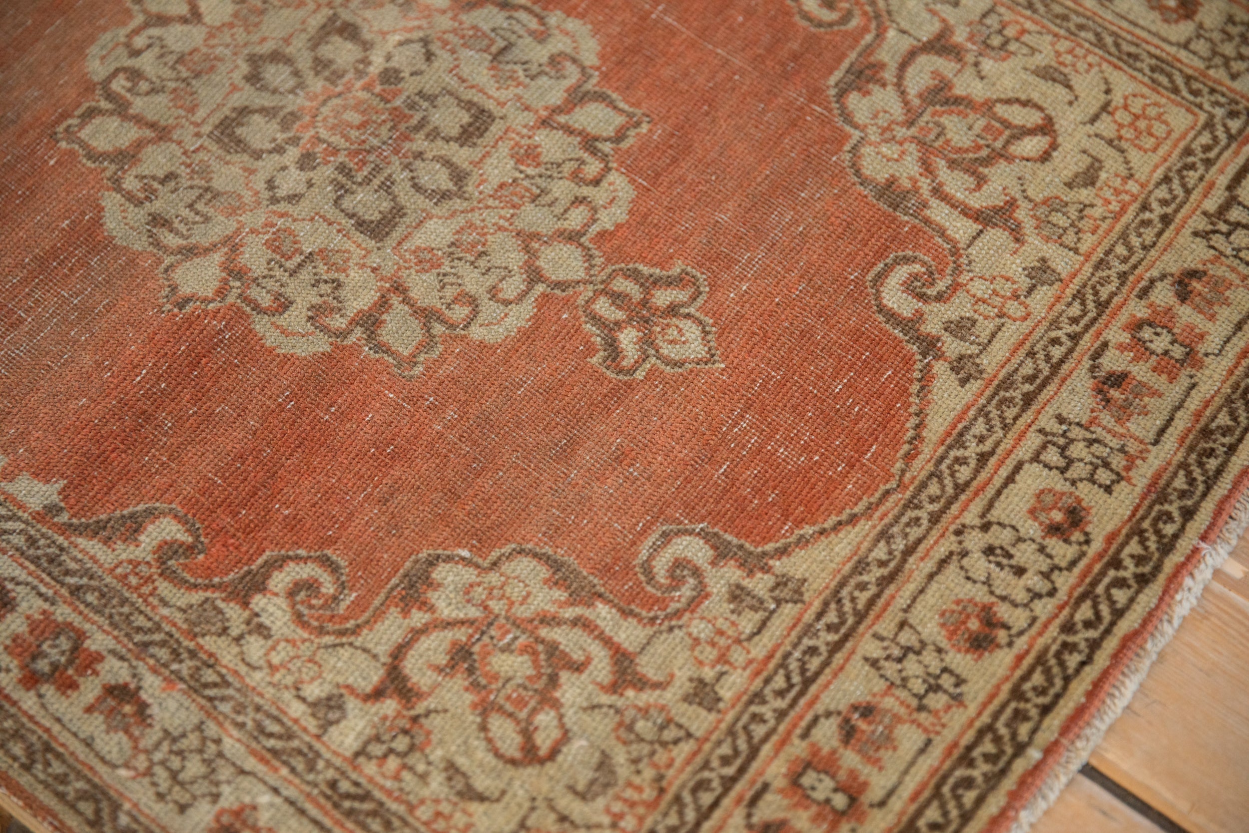 2x2.5 Distressed Antique Jalili Tabriz Rug Mat