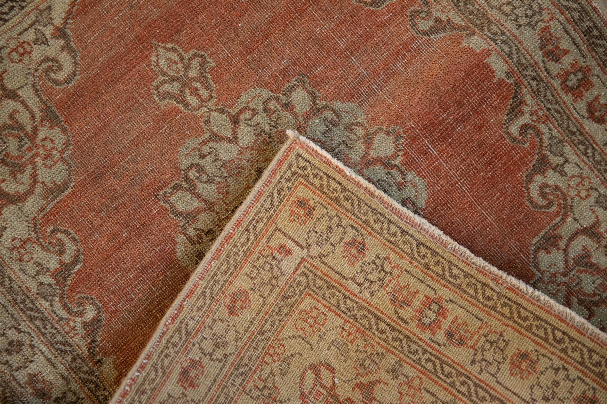 2x2.5 Distressed Antique Jalili Tabriz Rug Mat