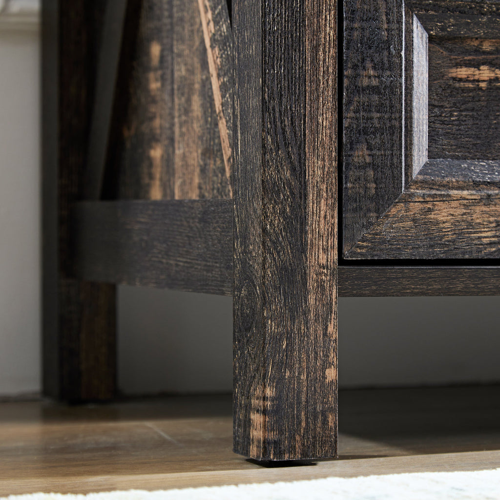 Farmhouse 8 Drawers Dresser Chests for Bedroom, Wood Rustic Wide Chset of Drawers,Storage Dressers Organizer for Bedroom, Living Room,Hallway