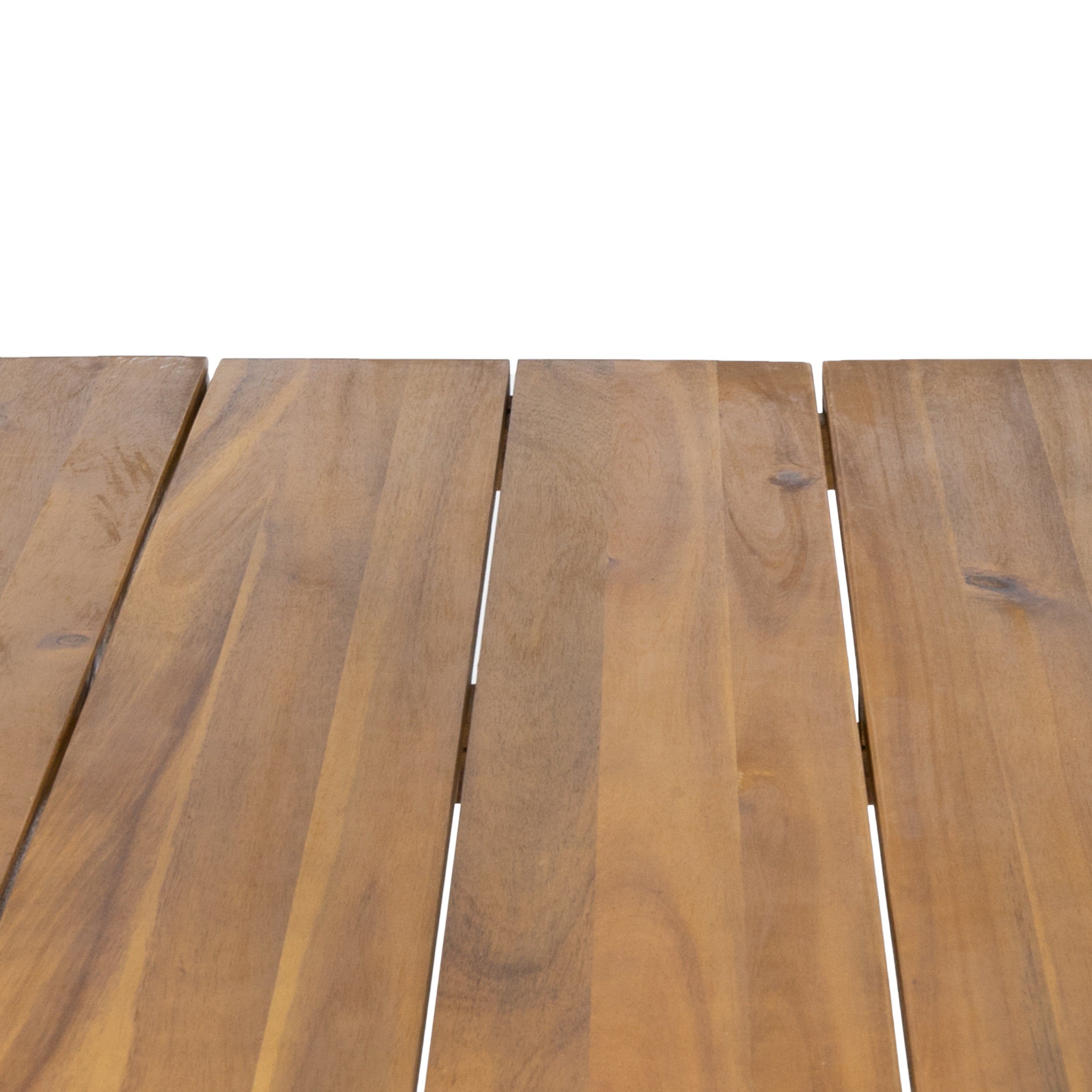 ZION INDUSTRIAL WOOD AND METAL RECTANGULAR DINING TABLE
