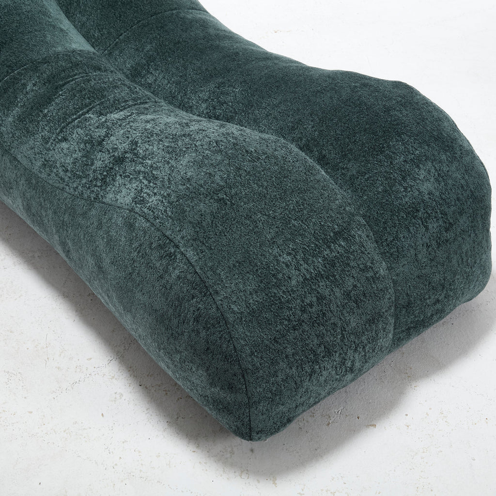 Creative Bean Bag Sofa Chair for Adults with High-Quality Sponge Filling and Polyester Fiber,59x30x23.6 inches