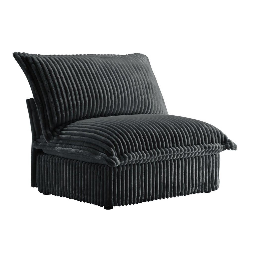 Koala Armless Sofa - Grey