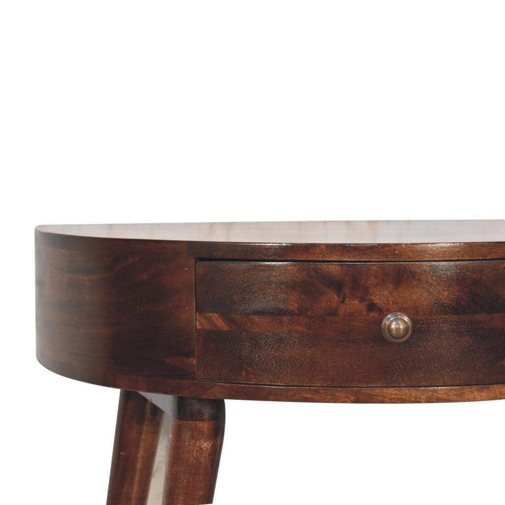 Solid Wood California Walnut Odyssey Console Table