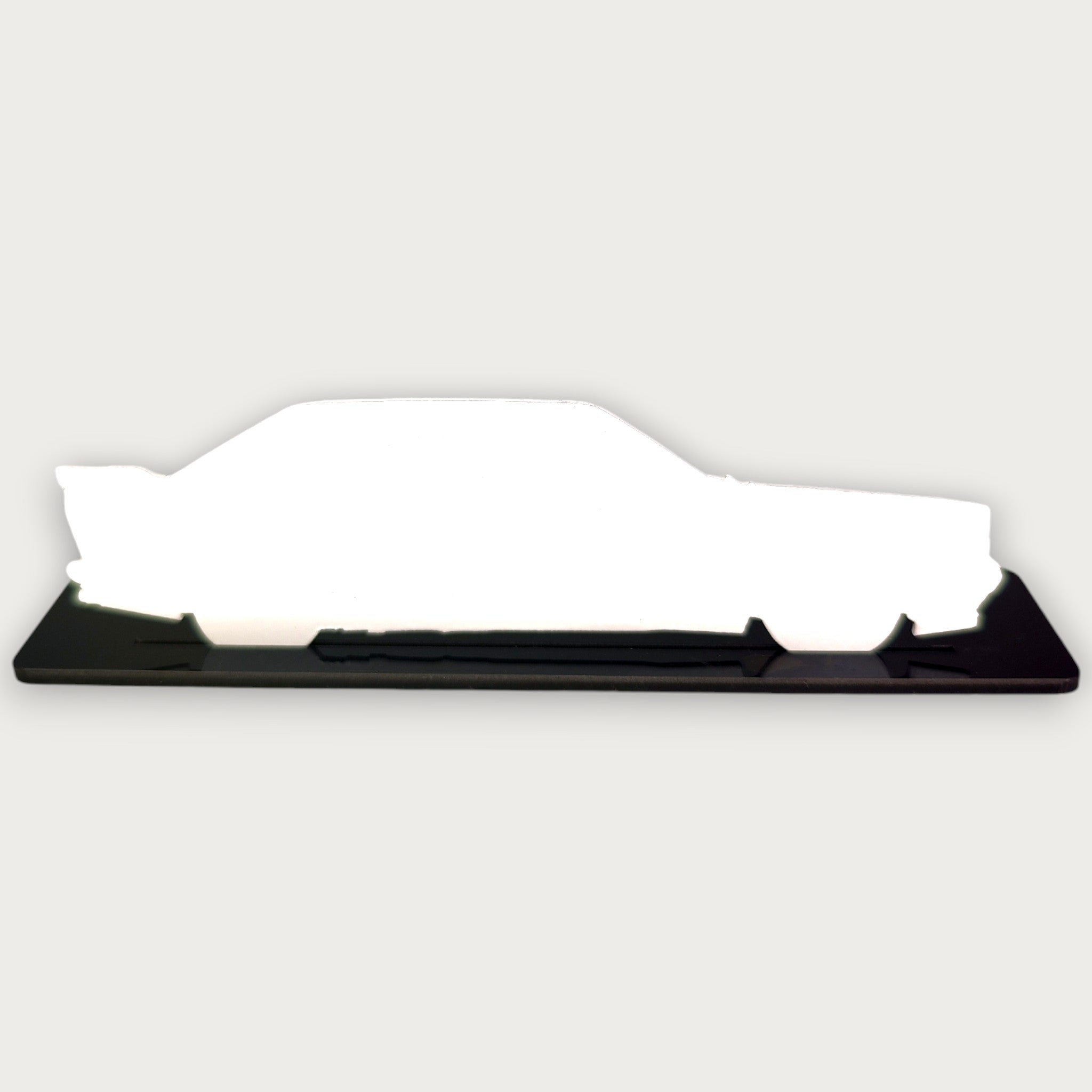 1987 Mercedes 190E (1) Metal Car Wall Art, Color 2D Diecast Car Decor, Silhouette Metal Wall Art, Gift For Car Lovers, Detailed Color Metal Car