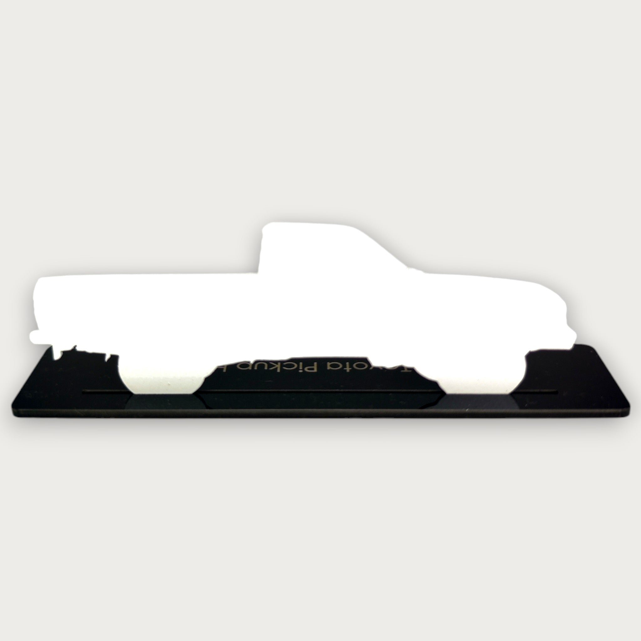 1991 Toyota Pickup Hillux (1) Metal Car Wall Art, Color 2D Diecast Car Decor, Silhouette Metal Wall Art, Gift For Car Lovers, Detailed Color Metal Car
