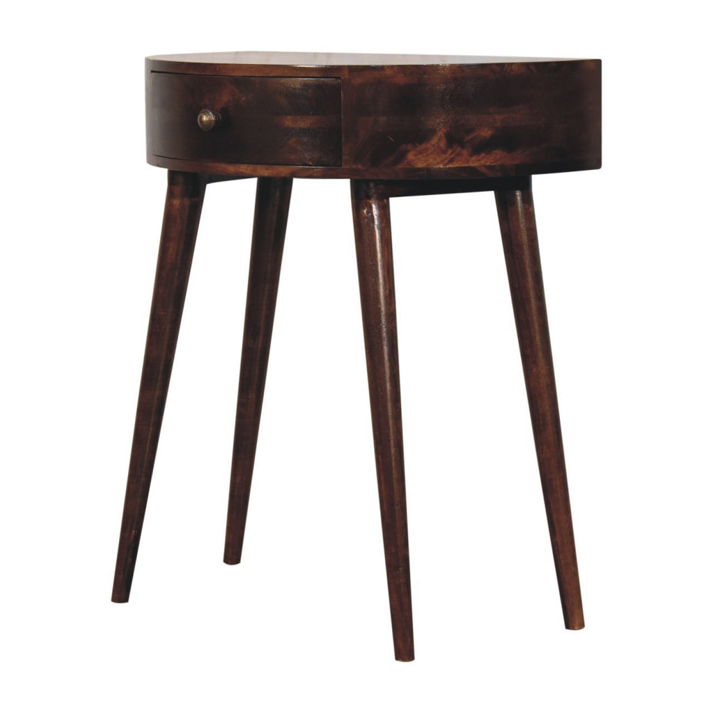 Solid Wood California Walnut Odyssey Console Table