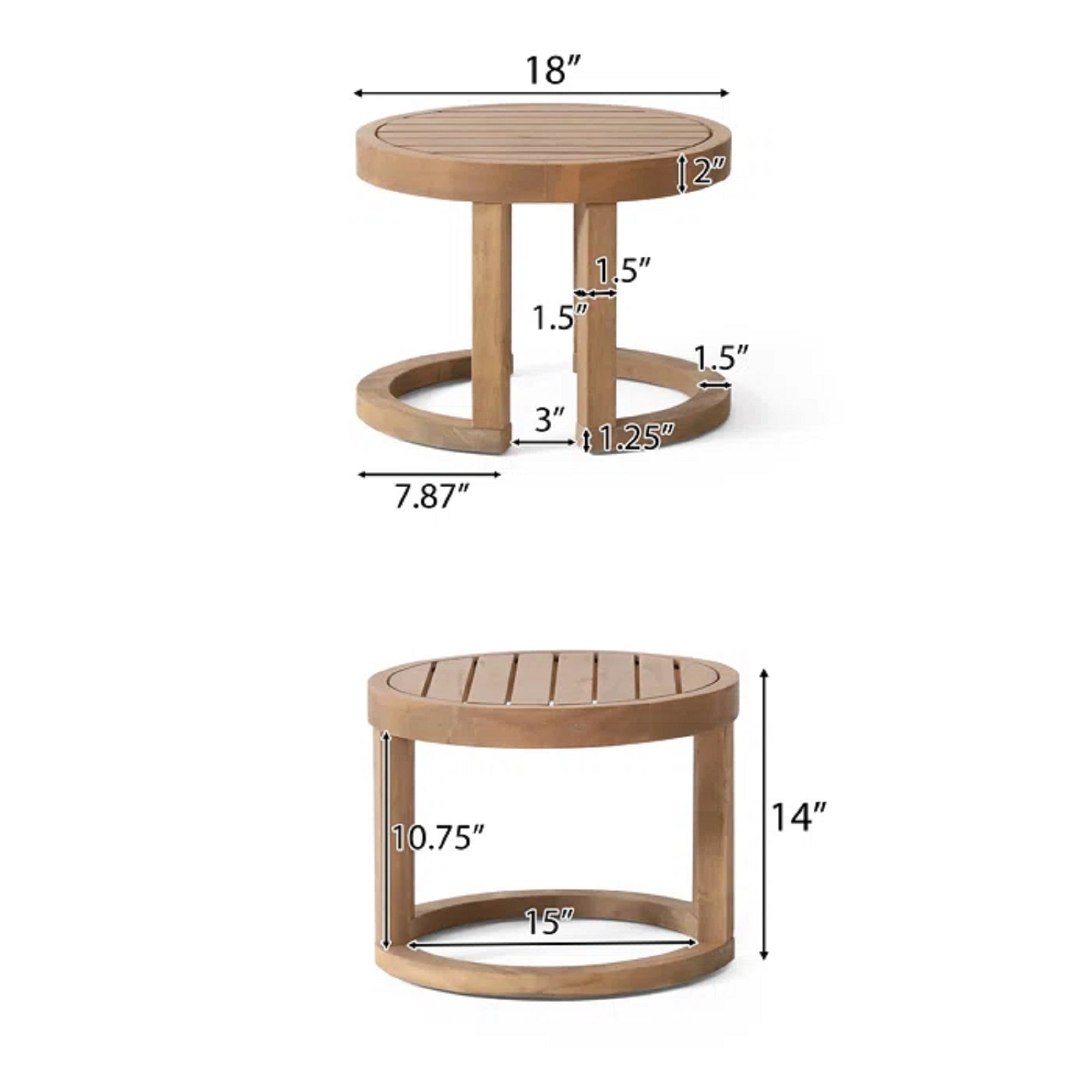 5-Pieces Acacia Wood Patio Furniture Set, Outdoor Furniture with Coffee Table, Patio Conversation Set Deep Seating with Soft Cushion, Porch Chairs for Garden, Backyard Porch Balcony, Brown wash, Beige