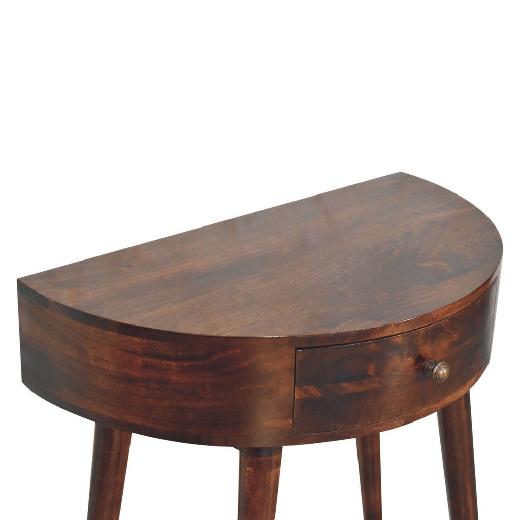 Solid Wood California Walnut Odyssey Console Table