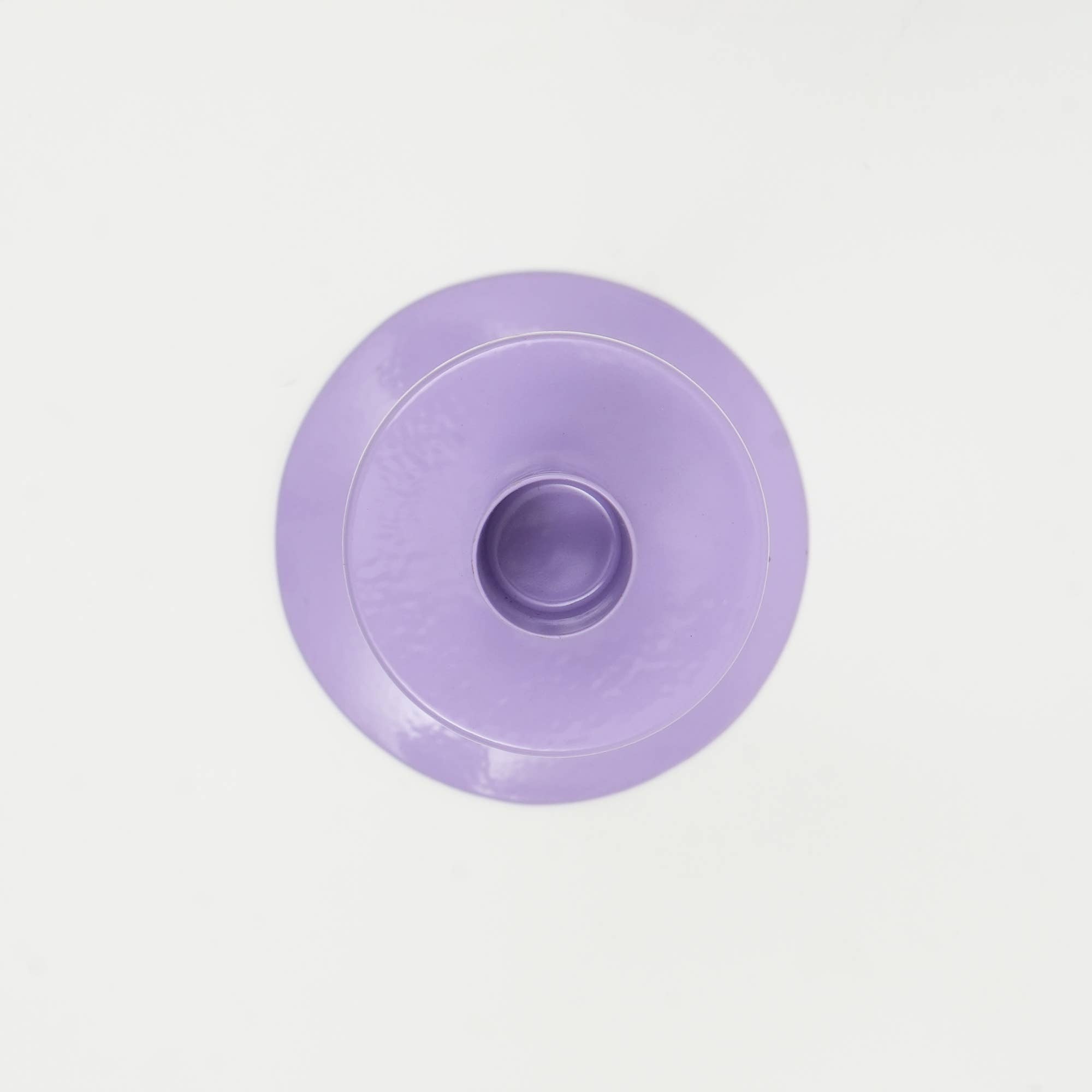 Home Décor Groovy Glow Lilac Candle Holder - Stylish 4x10 Inch Decorative Candle Holder for Living Room & Home Accents