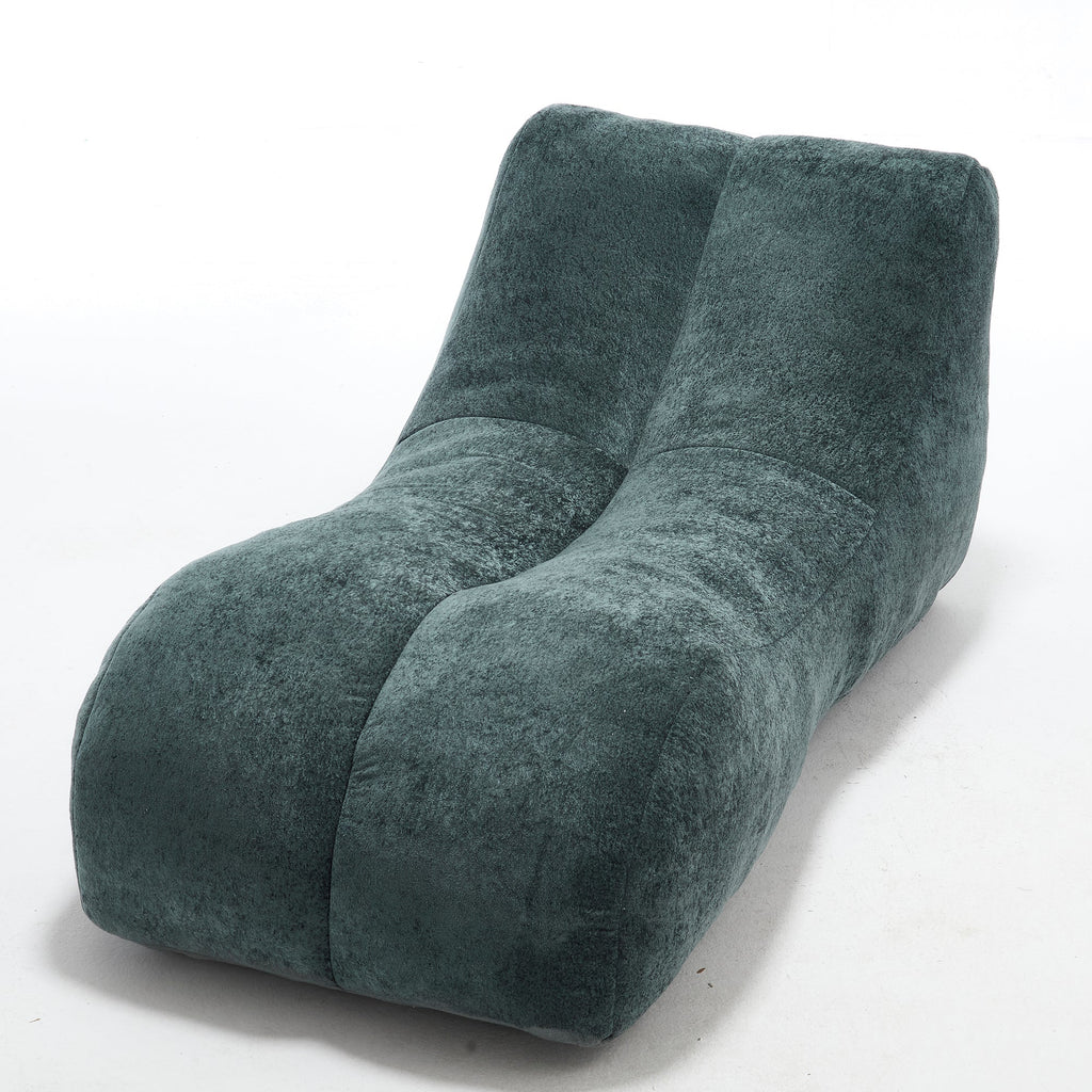Creative Bean Bag Sofa Chair for Adults with High-Quality Sponge Filling and Polyester Fiber,59x30x23.6 inches