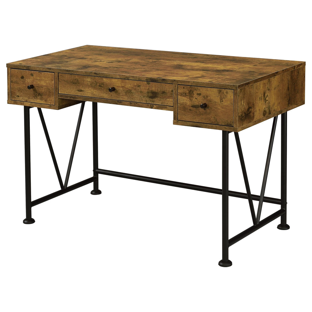 Avon Rustic Nutmeg 2-piece Computer Desk and Bookcase