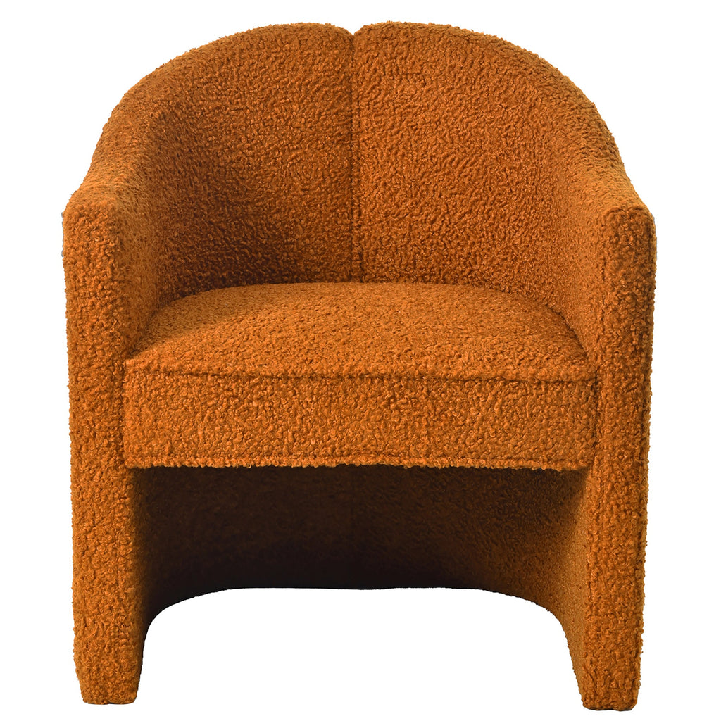 Mirod Stylish Curved Design, Comforting Embrace, Versatile Aesthetic, Dual Purpose Decorative Accent Chair, for Living room,Bedroom and study