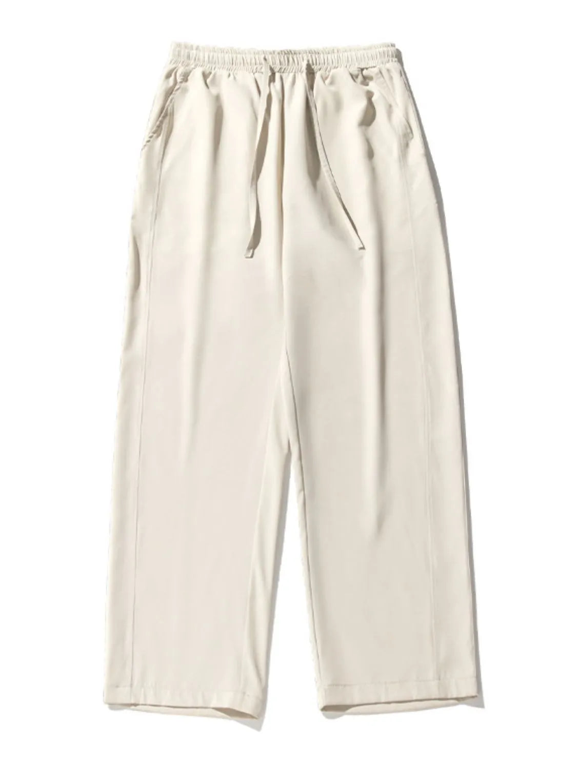 Drawstring Wide Leg Pants