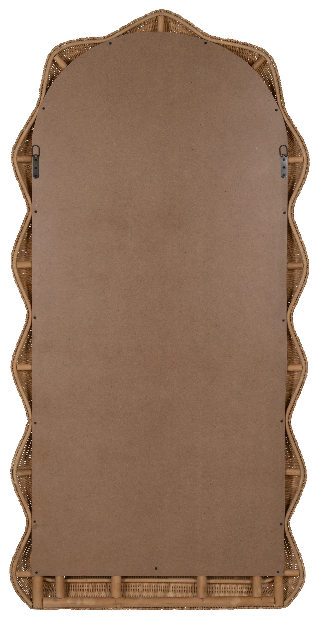 Ziva Rattan Floor Mirror