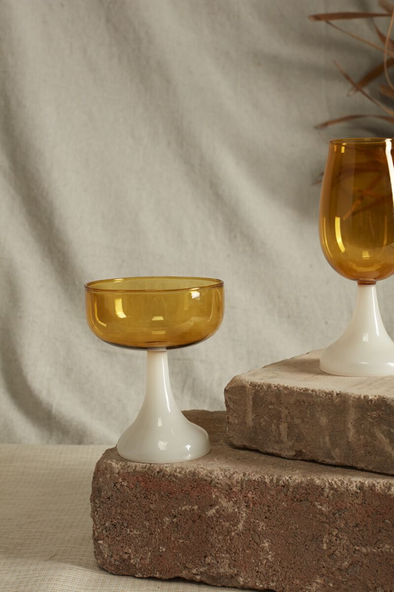 Milah Wine & Coupe Glasses