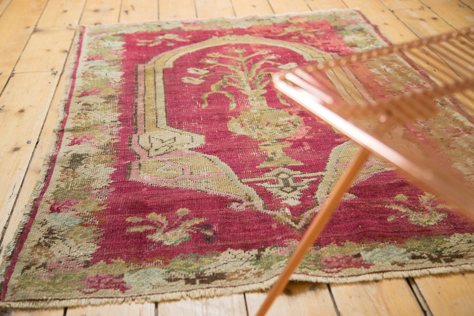 3.5x4.5 Antique Karabagh Square Rug