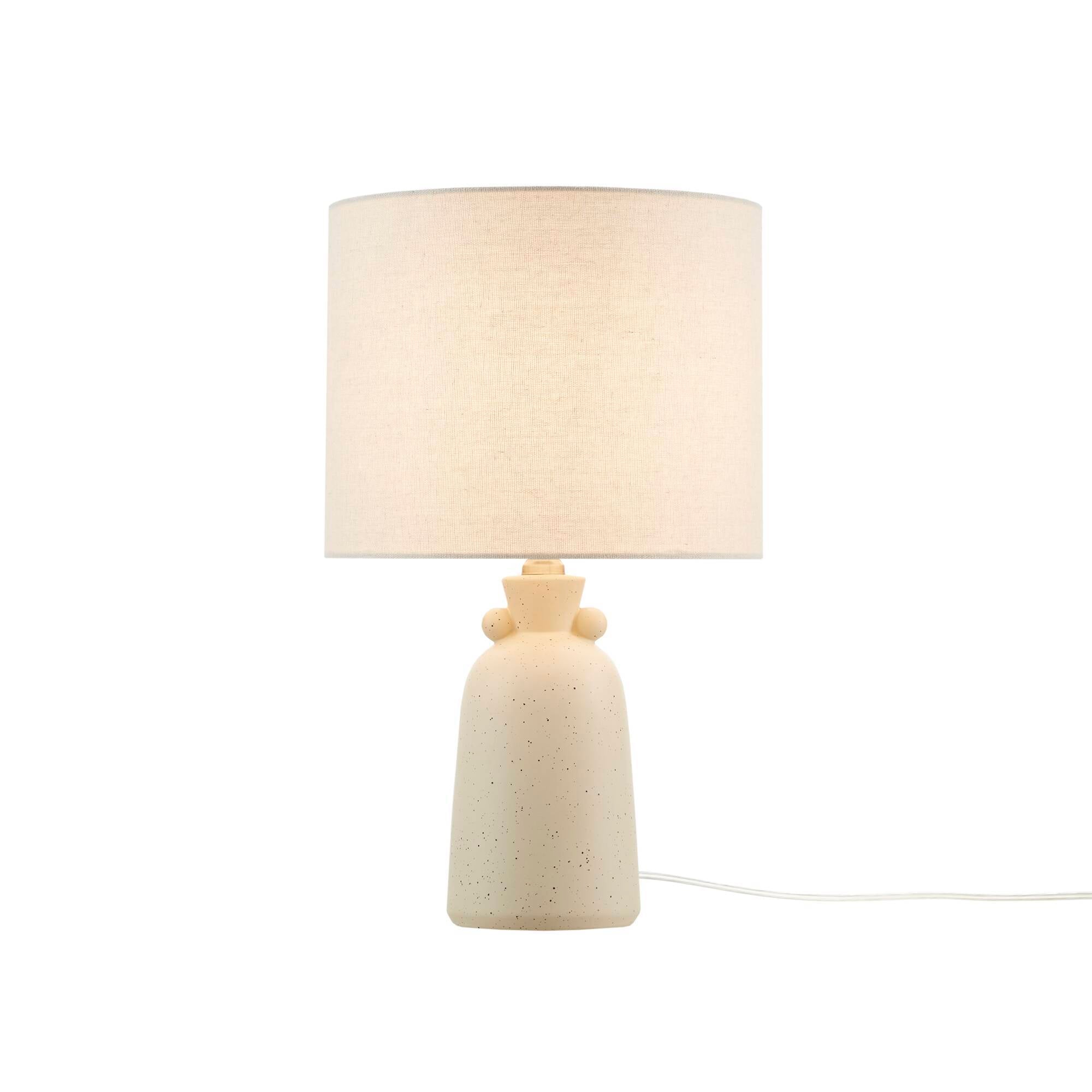 16' Ceramic Table Lamp Cream See below