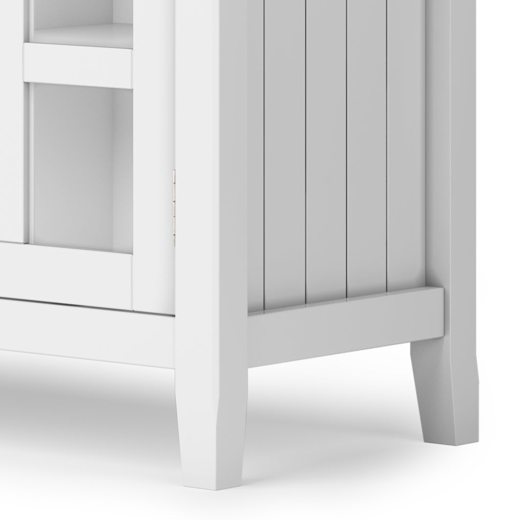 Acadian - 60' TV Media Stand - White
