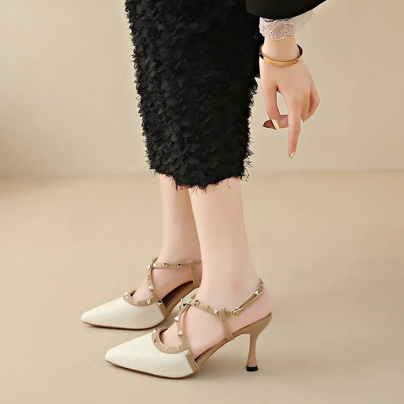 Point Toe Stiletto Pumps
