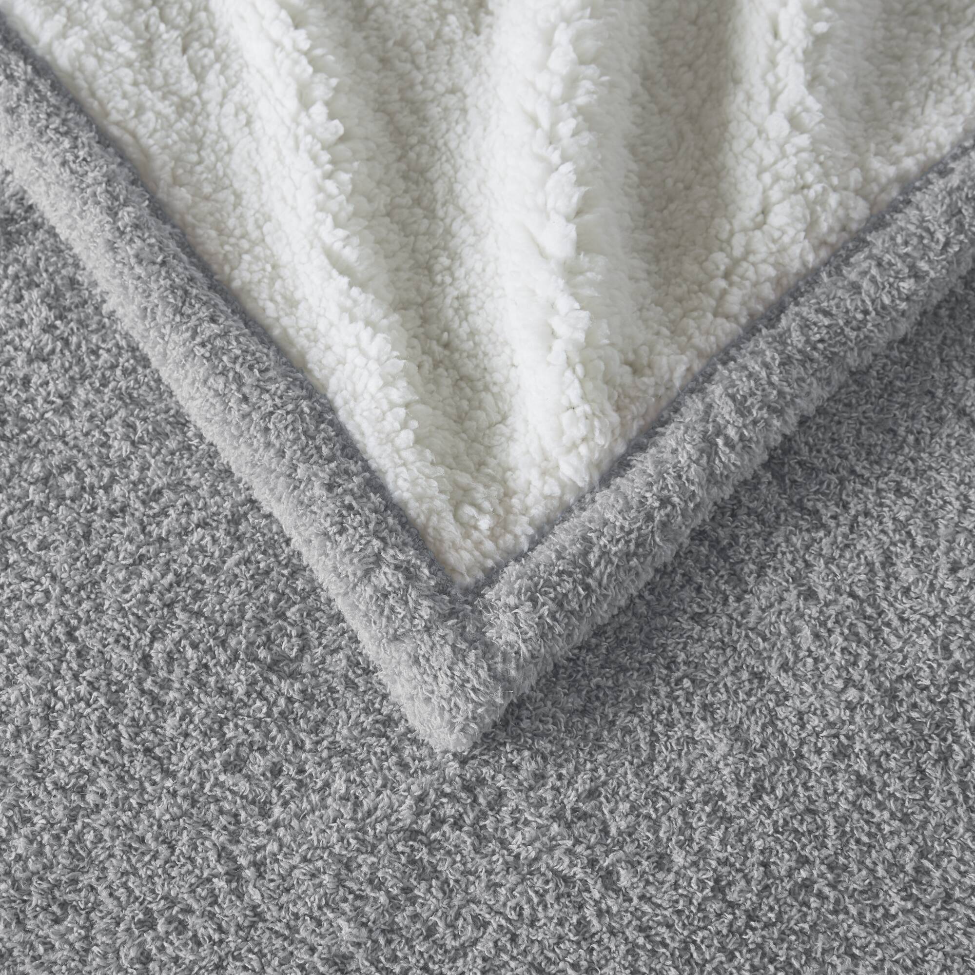 1 PCS 50x60' Dream Soft Heated Throw Grey
