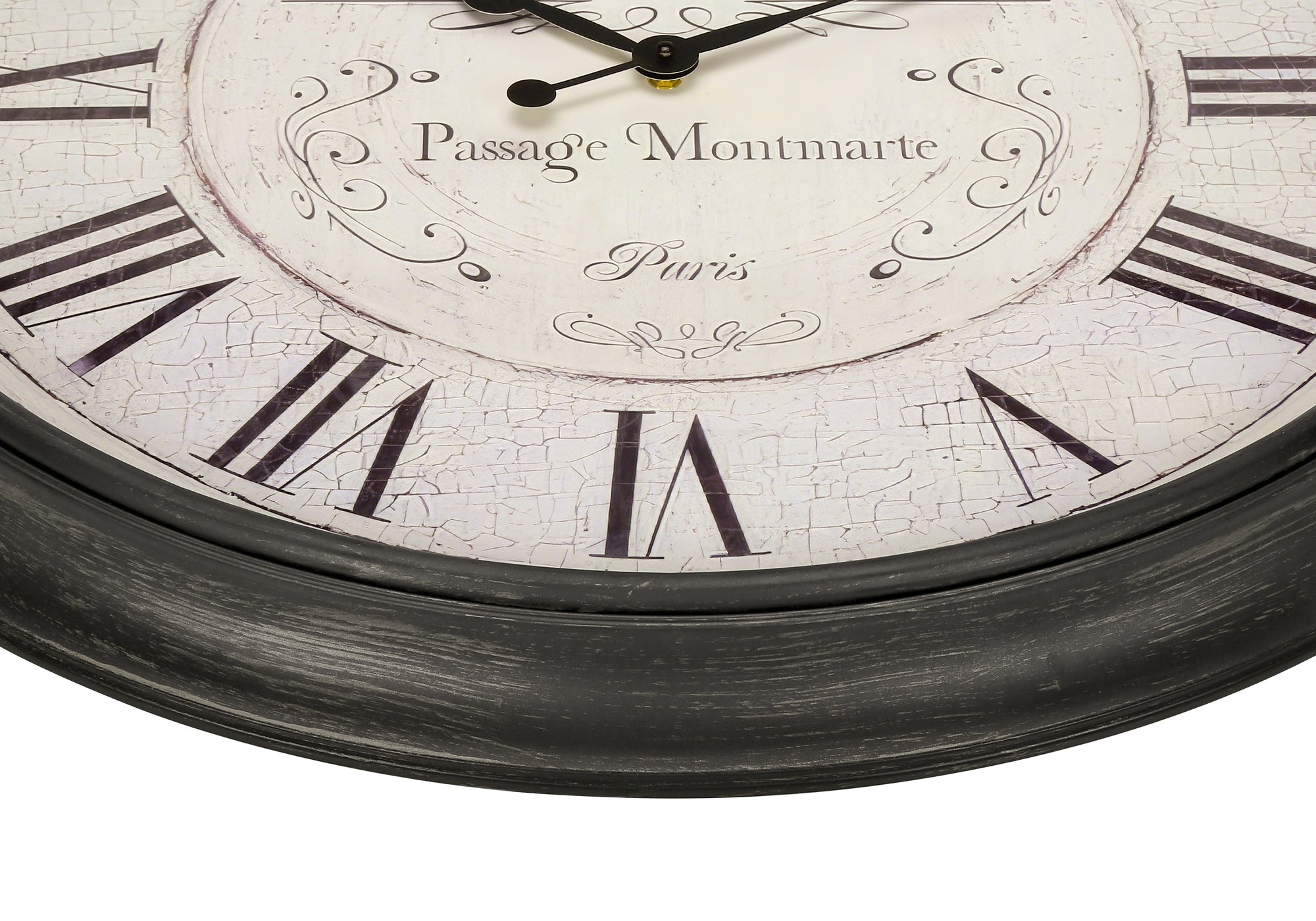 Clocks, 30' Round, Large Oversized, Wall Clock, Brown, Transitional