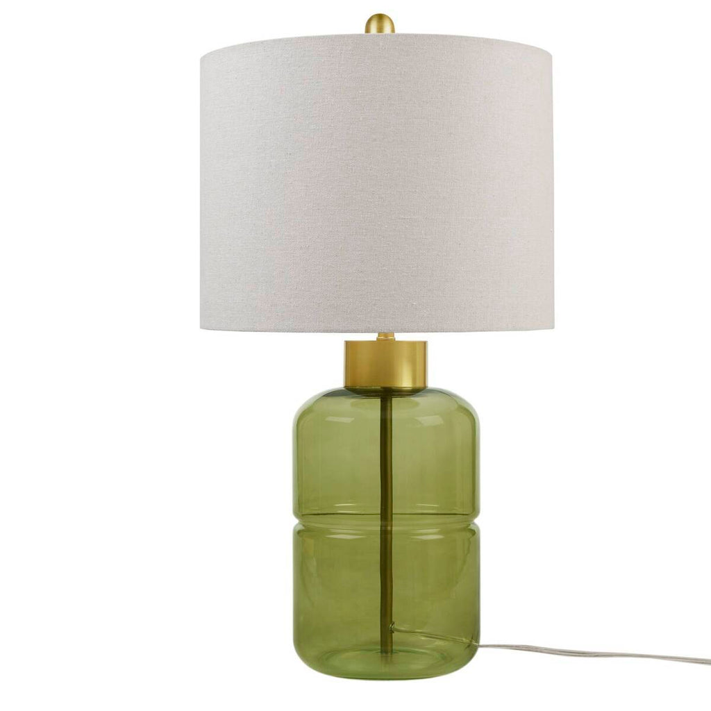 Glass Table Lamp Green See below